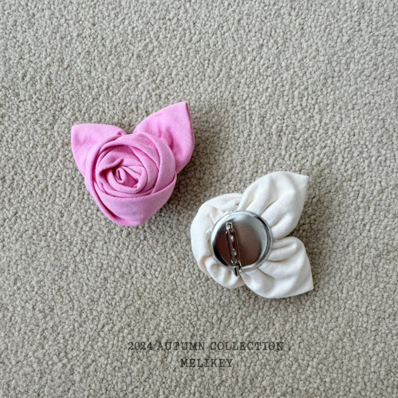 Melikey - Korean Children Fashion - #littlefashionista - Rose Brooch - 2