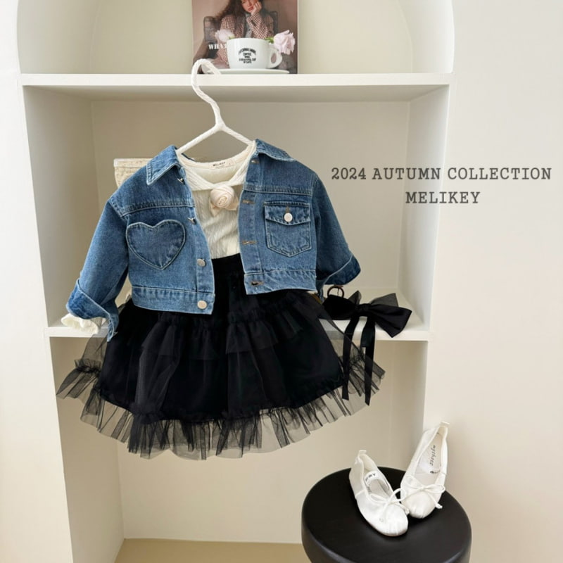 Melikey - Korean Children Fashion - #minifashionista - Amore Cha Skirt - 9