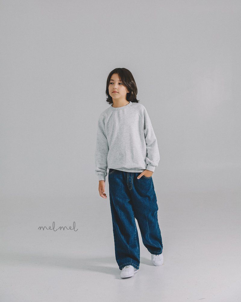 Melmel - Korean Children Fashion - #discoveringself - Raglan Sweatshirts - 10