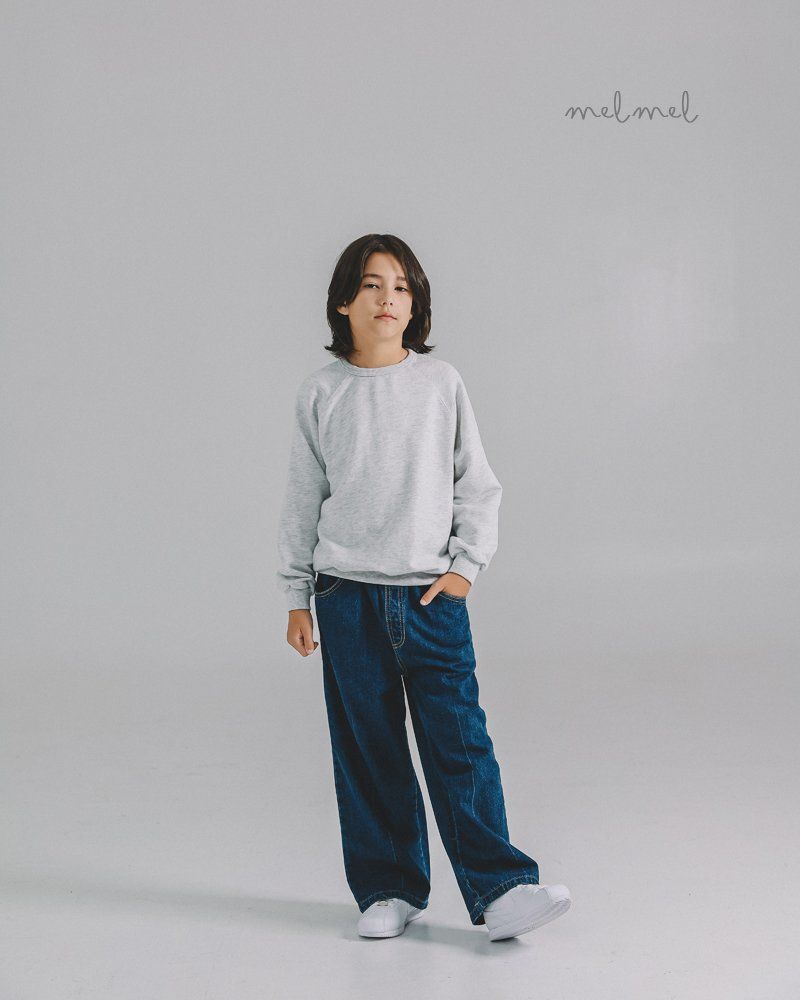 Melmel - Korean Children Fashion - #fashionkids - Raglan Sweatshirts - 11