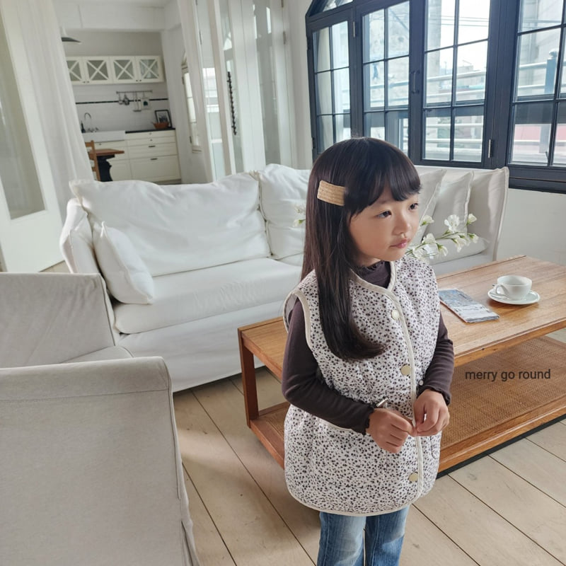 Merry Go Round - Korean Children Fashion - #minifashionista - Bonding Vest - 11