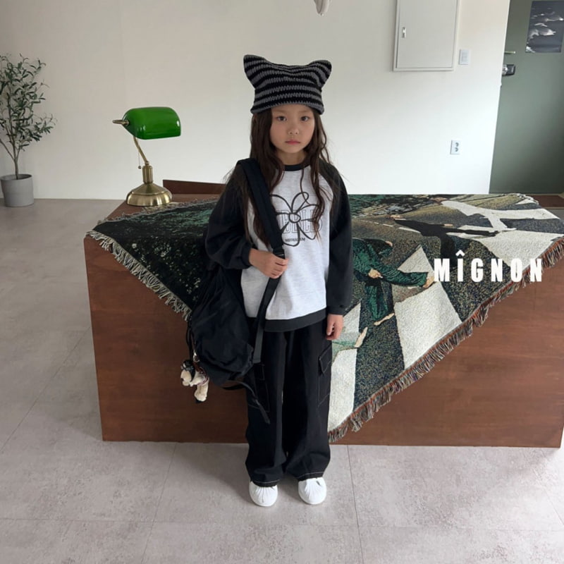 Mignon - Korean Children Fashion - #todddlerfashion - Bubble Raglan Sweatshirts - 4