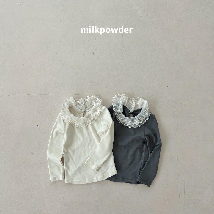 Milk Powder - Korean Children Fashion - #kidsshorts - Choco Tee