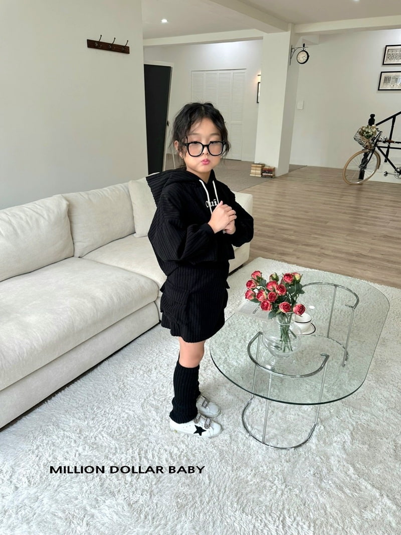 Million Dollar Baby - Korean Children Fashion - #childofig - Big Rib Hoodie - 12
