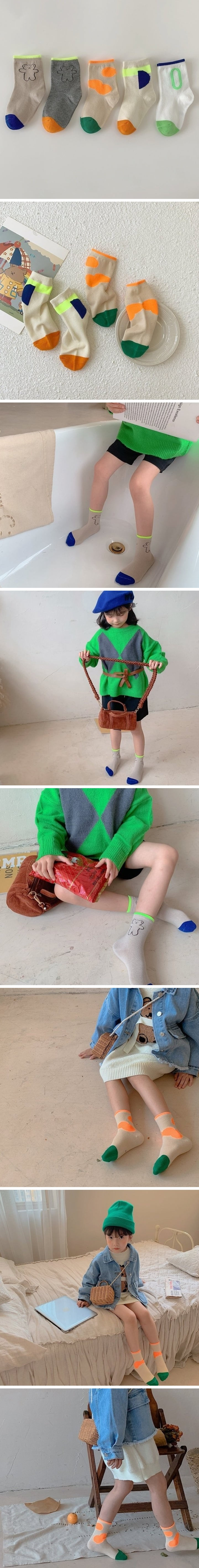 Miso - Korean Children Fashion - #kidsshorts - Scholar Socks