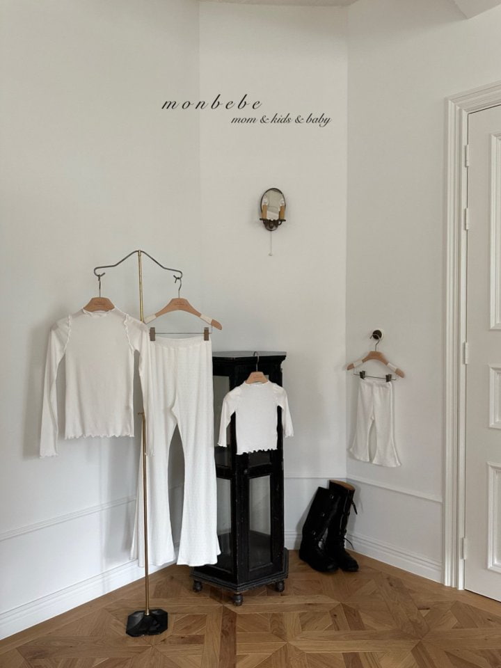 Monbebe - Korean Children Fashion - #toddlerclothing - 24 Wave Half Turtleneck Tee - 8