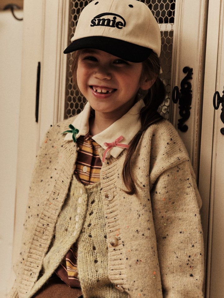 Mumunbaba - Korean Children Fashion - #kidsstore - Cookie Wool Knit Cardigan - 9