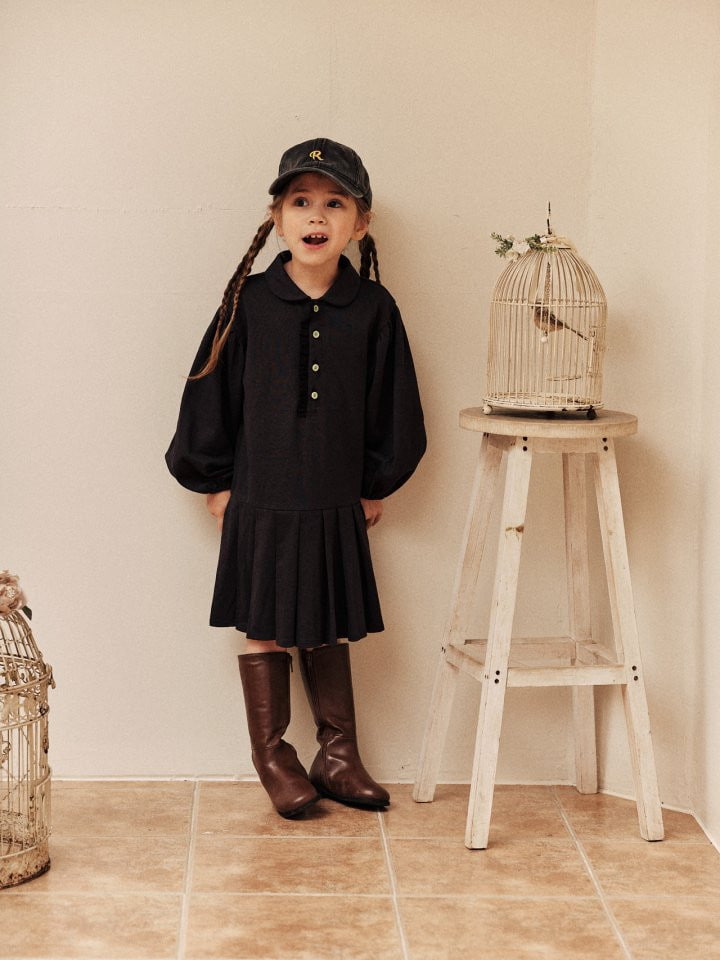 Mumunbaba - Korean Children Fashion - #littlefashionista - Twinkle Pleats One-piece - 10