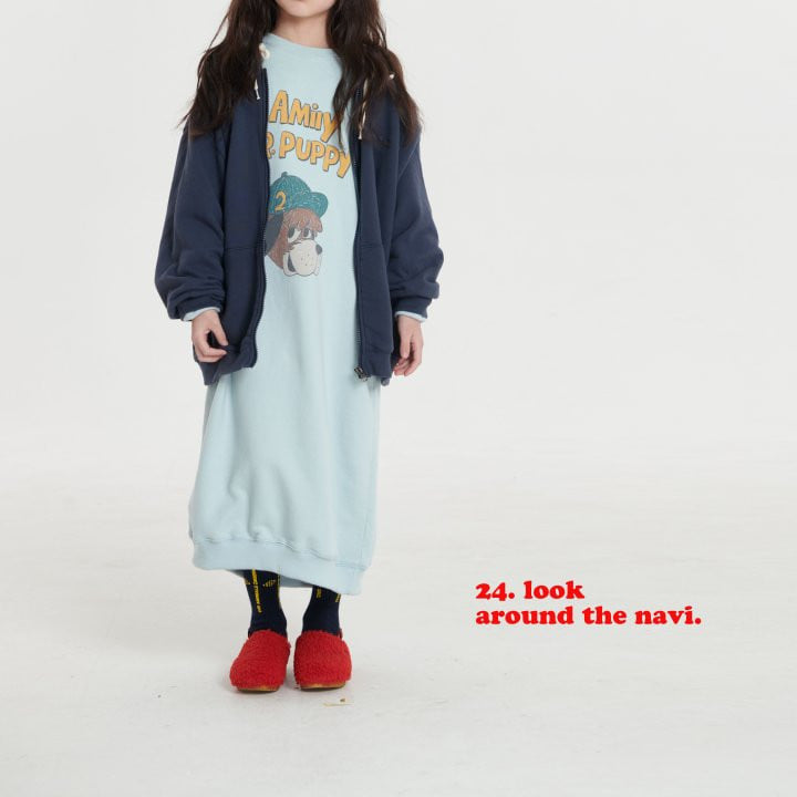 Navi - Korean Children Fashion - #designkidswear - Puppy One-piece - 12