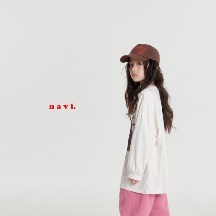Navi - Korean Children Fashion - #fashionkids - Fire Long Tee - 8
