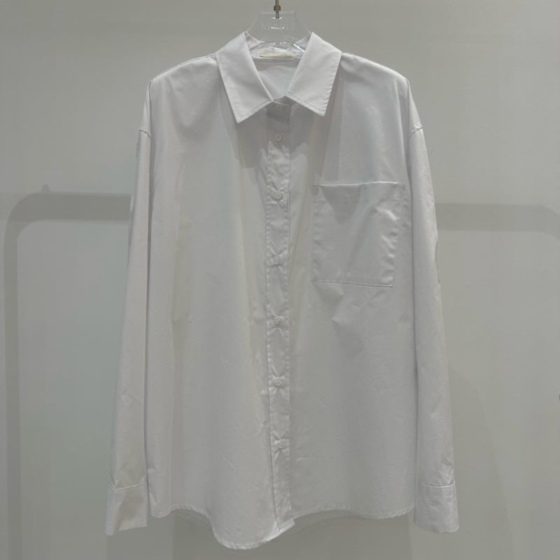 Neroli36 - Korean Women Fashion - #momslook - Mimi Pocket Shirt - 2
