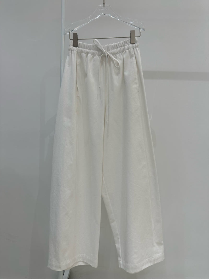 Neroli36 - Korean Women Fashion - #womensfashion - Slit Band Pants - 2
