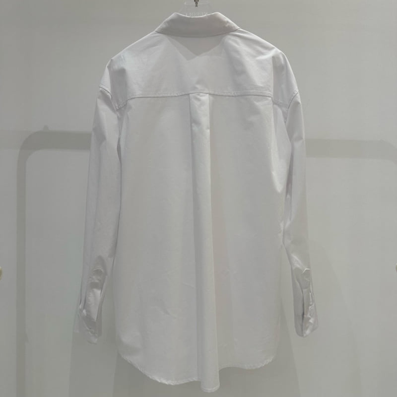 Neroli36 - Korean Women Fashion - #womensfashion - Mimi Pocket Shirt - 3