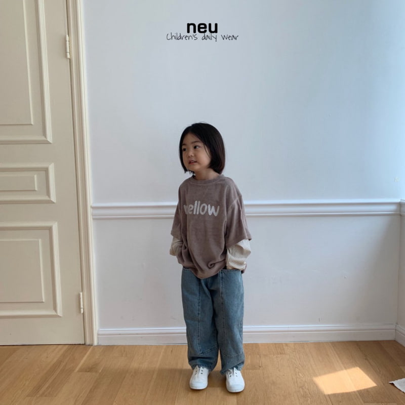Neu - Korean Children Fashion - #designkidswear - Avang Denim Pants - 3