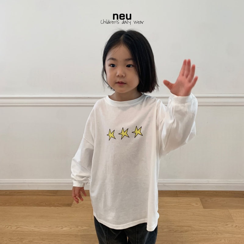 Neu - Korean Children Fashion - #kidsstore - Star Tee - 11