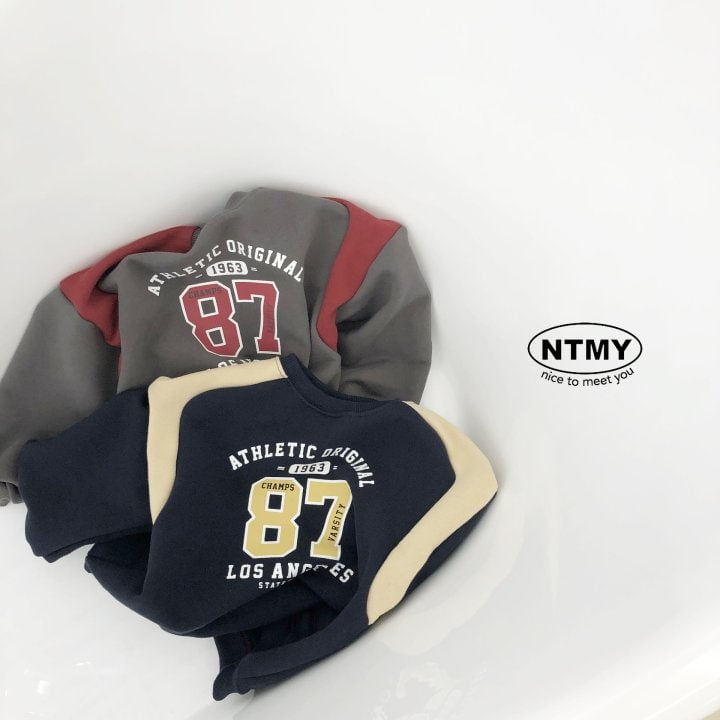 Nice To Meet You - Korean Children Fashion - #littlefashionista - 87 Colored Sweatshirts - 7