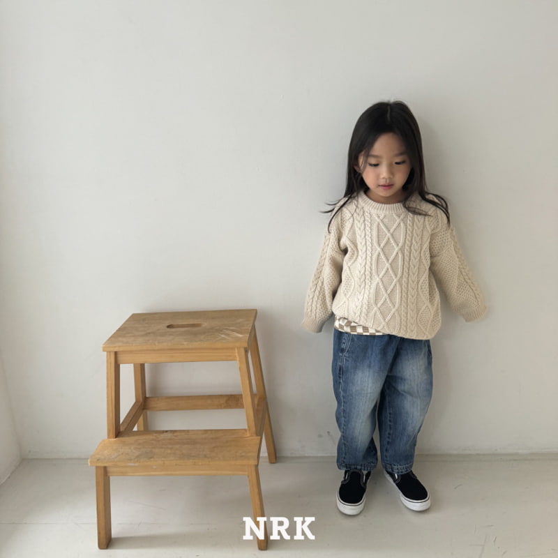Nrk - Korean Children Fashion - #kidzfashiontrend - Peanut Denim Pants - 8