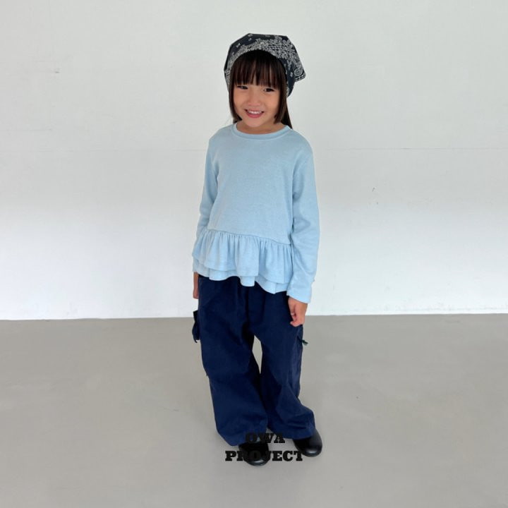 O Wa - Korean Children Fashion - #childofig - Double Frill Tee - 11