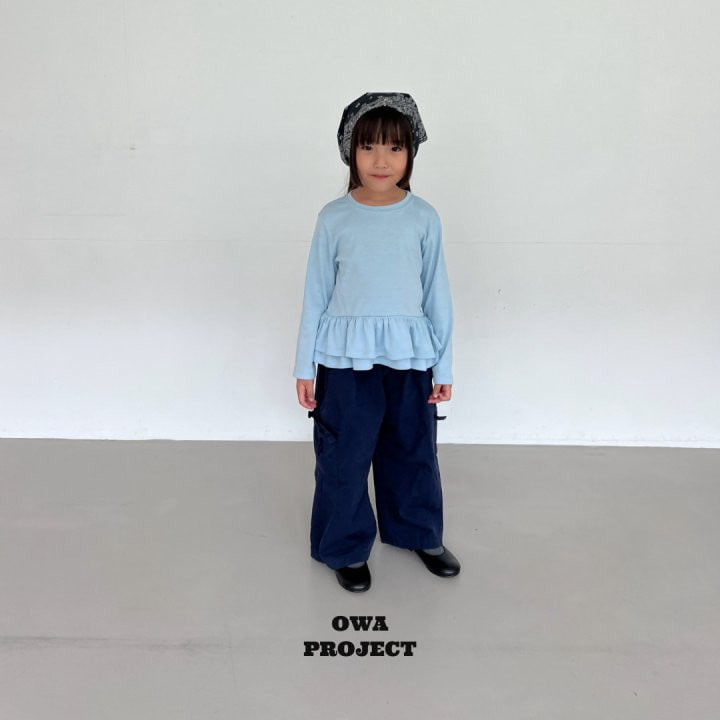 O Wa - Korean Children Fashion - #childofig - Double Frill Tee - 12