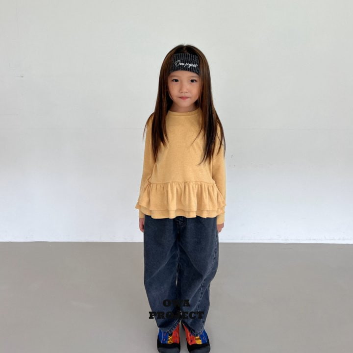 O Wa - Korean Children Fashion - #littlefashionista - Double Frill Tee - 7