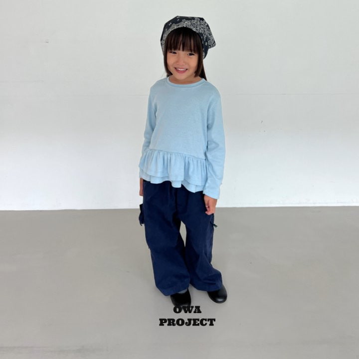O Wa - Korean Children Fashion - #minifashionista - Double Frill Tee - 9