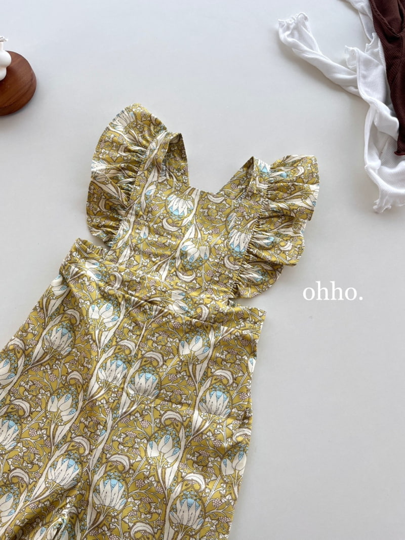 Ohho - Korean Children Fashion - #childofig - Candle Frill Suspender Pants