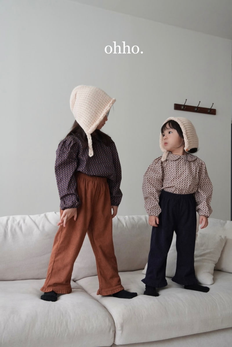 Ohho - Korean Children Fashion - #childofig - Soft Corduroy Frill Pants - 6