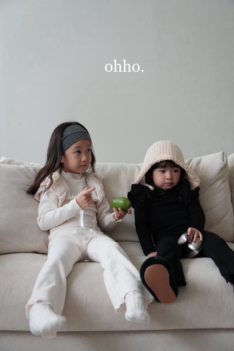 Ohho - Korean Children Fashion - #kidsshorts - French Bootscut Pants - 10