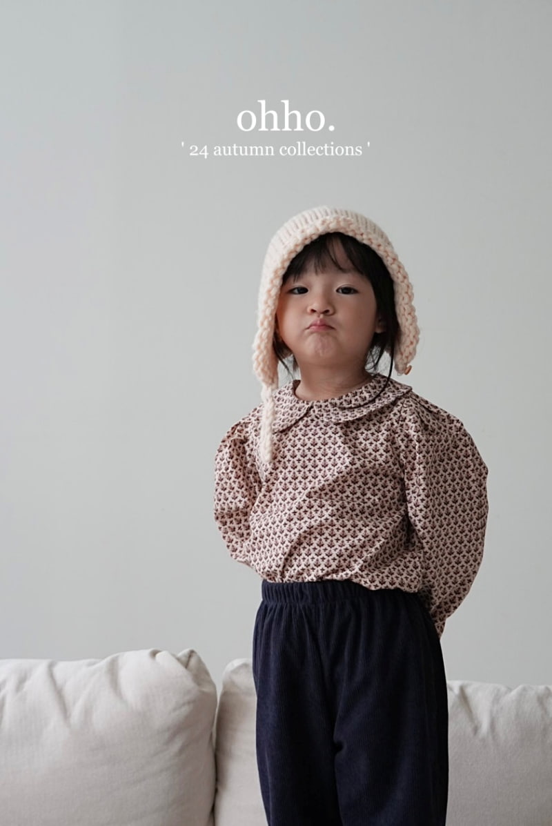 Ohho - Korean Children Fashion - #prettylittlegirls - Soft Corduroy Frill Pants - 2