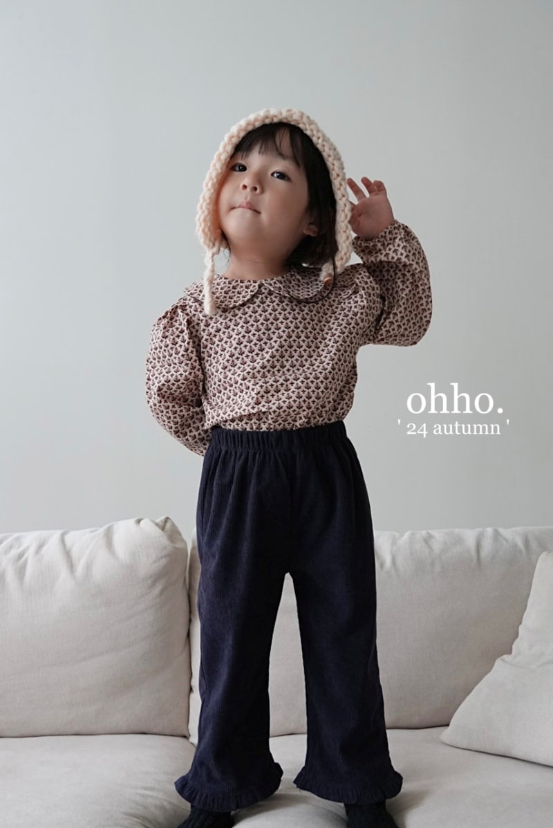 Ohho - Korean Children Fashion - #toddlerclothing - Loi Round Blouse - 4