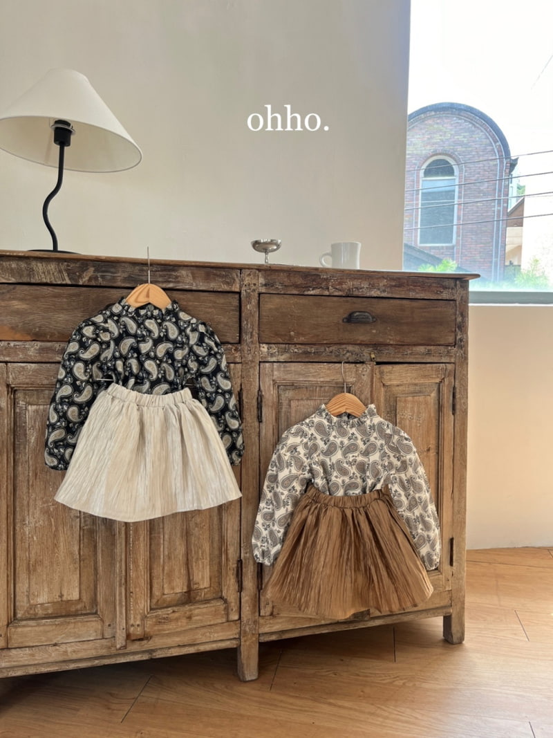 Ohho - Korean Children Fashion - #toddlerclothing - Shining Skirt - 7