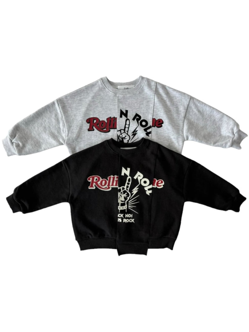 Our - Korean Children Fashion - #childofig - Rolling Slit Sweatshirts