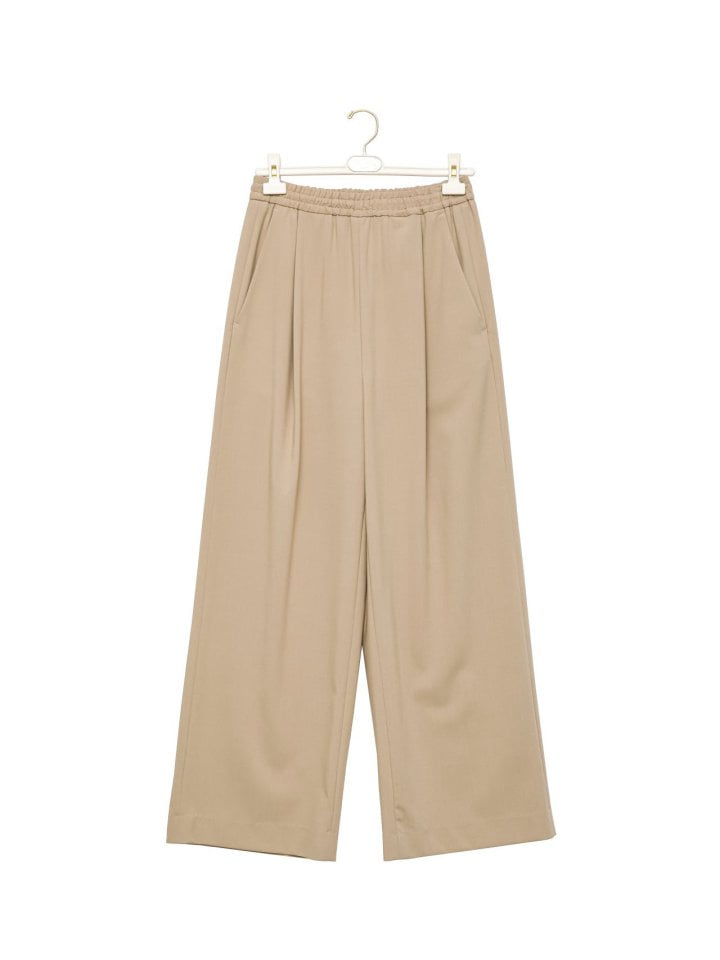 Paper Moon - Korean Women Fashion - #pursuepretty - Banded String Wide Maxi Trouser - 6