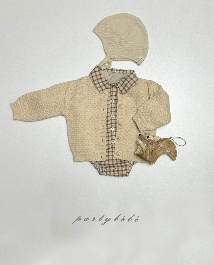 Party Kids - Korean Baby Fashion - #babygirlfashion - Knit Comfort Cardigan - 7