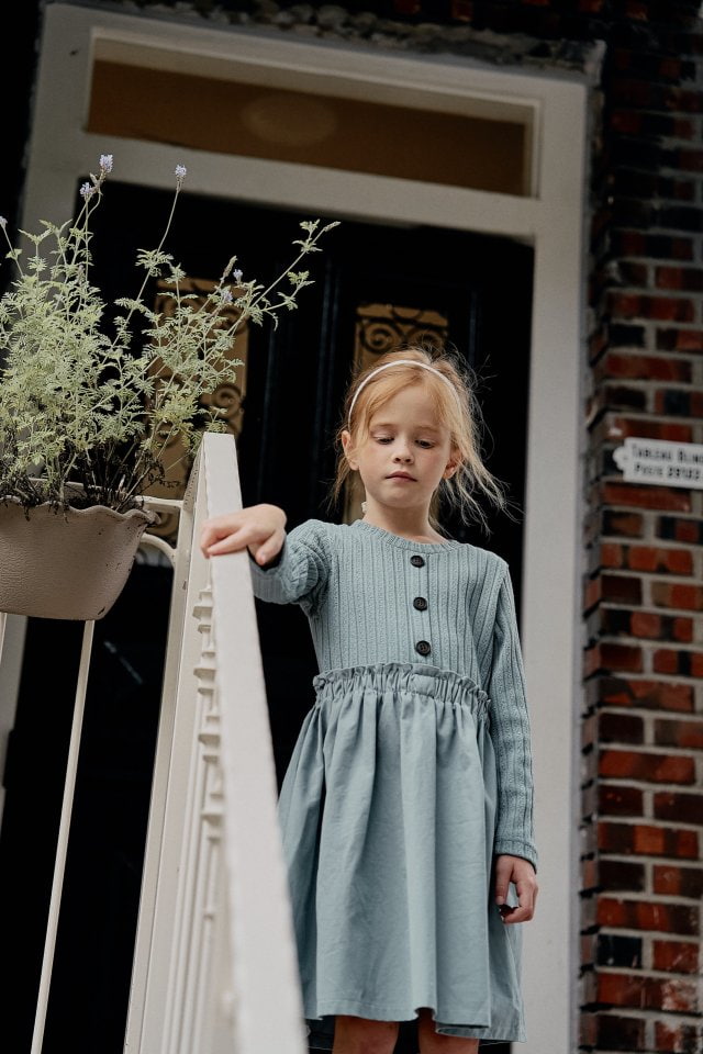 Perrobebe - Korean Children Fashion - #fashionkids - Ella Knit One-piece - 2