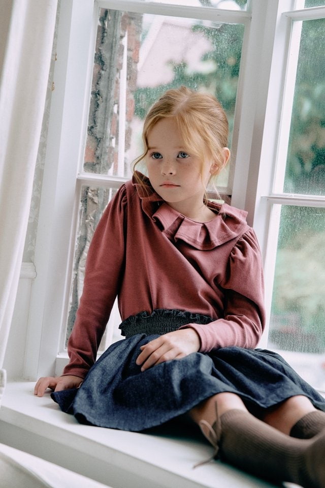 Perrobebe - Korean Children Fashion - #prettylittlegirls - Ariel Frill Tee - 3