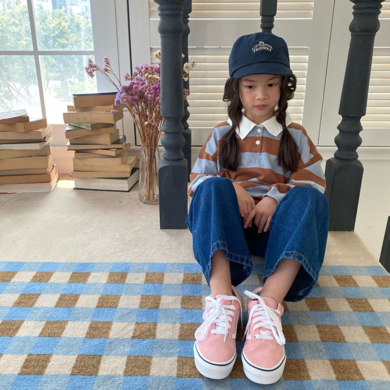 Pleanee Atelier - Korean Children Fashion - #Kfashion4kids - Slit Denim Pants - 8