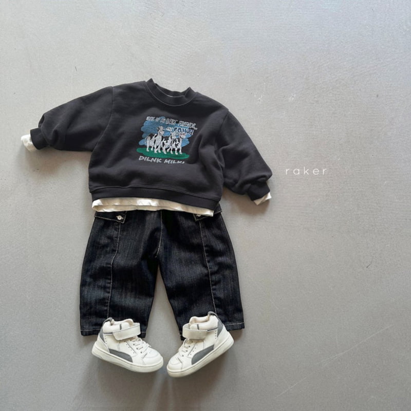 Raker - Korean Children Fashion - #magicofchildhood - Side Button Baggy Pants - 6