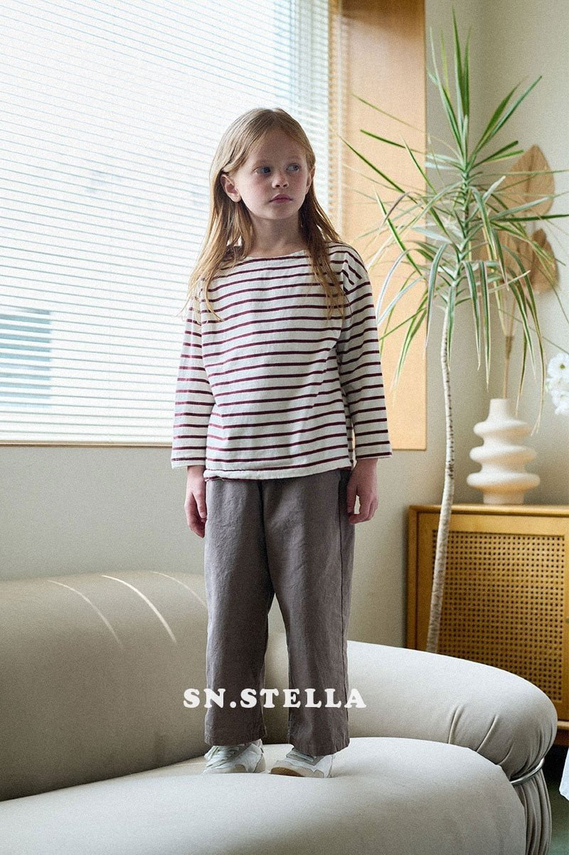 SN - Korean Children Fashion - #childrensboutique - Paul Stripe Tee - 2