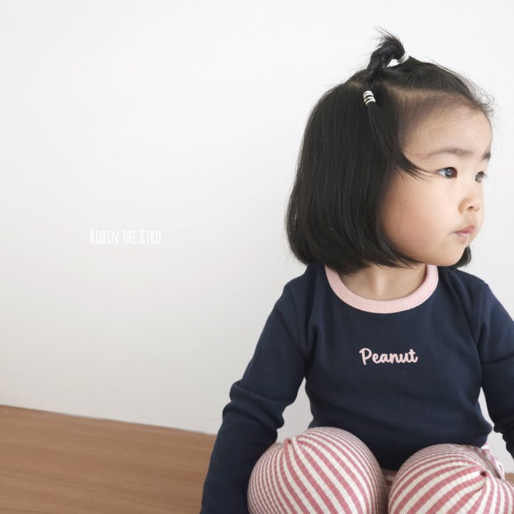 Saerobin - Korean Children Fashion - #kidzfashiontrend - Peanut Stripe Easywear - 6