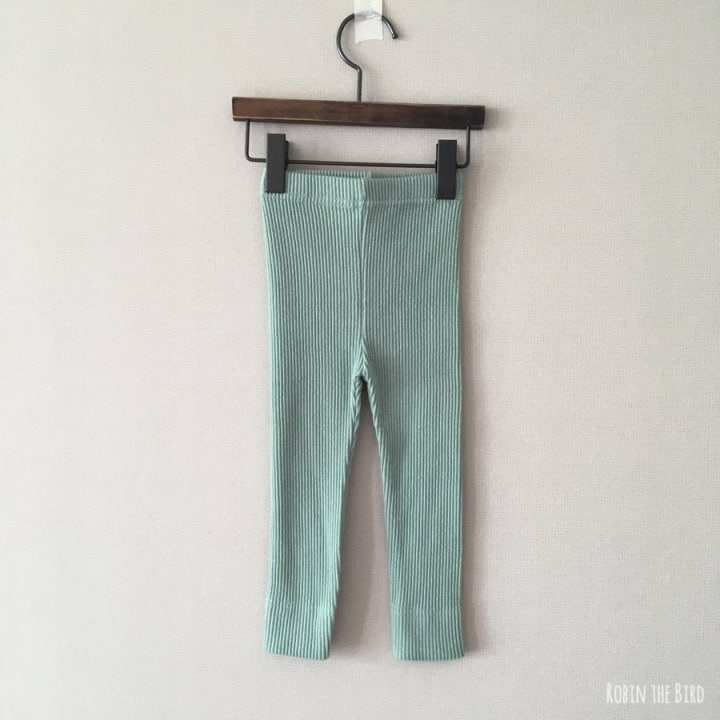 Saerobin - Korean Children Fashion - #kidzfashiontrend - Rib Leggings - 2