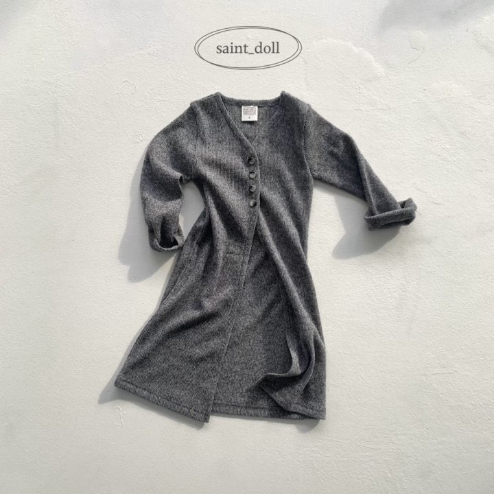 Saint Doll - Korean Children Fashion - #Kfashion4kids - Chic Long Cardigan with Mom - 2