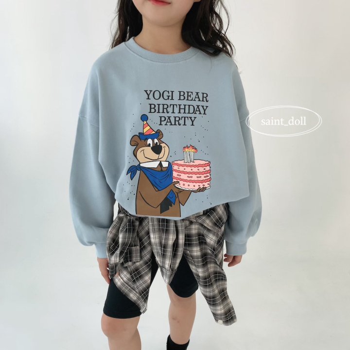 Saint Doll - Korean Children Fashion - #childofig - Happy Bear Sweatshirts - 10