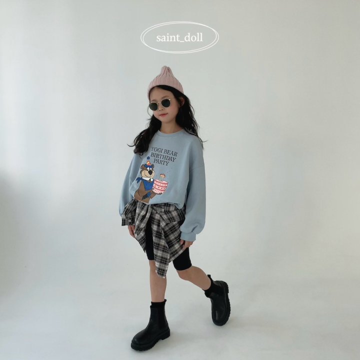 Saint Doll - Korean Children Fashion - #childrensboutique - Happy Bear Sweatshirts - 11