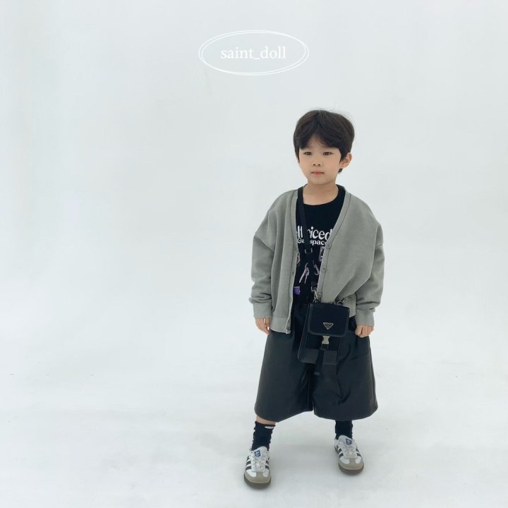 Saint Doll - Korean Children Fashion - #designkidswear - Pigment V Neck Cardigan - 9