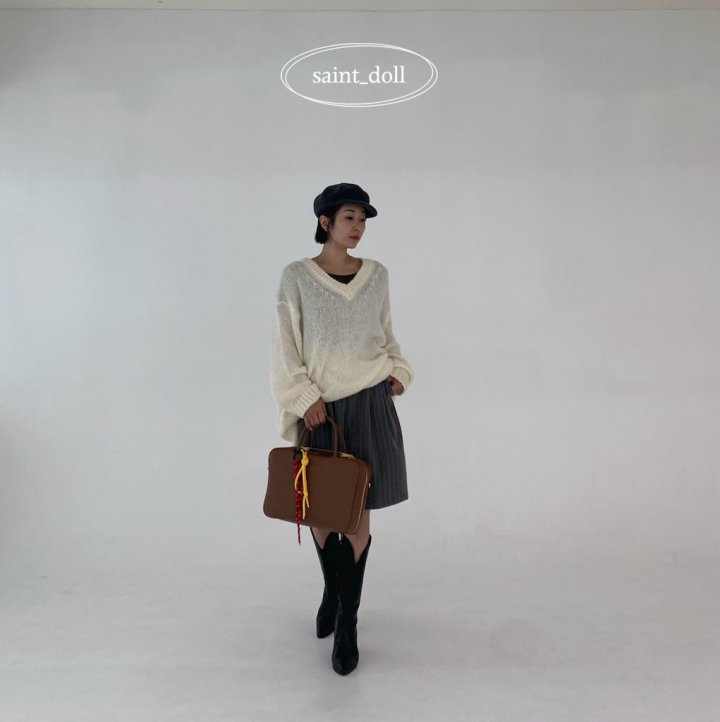 Saint Doll - Korean Children Fashion - #discoveringself - Mohair Long Knit Pullover with Mom - 8