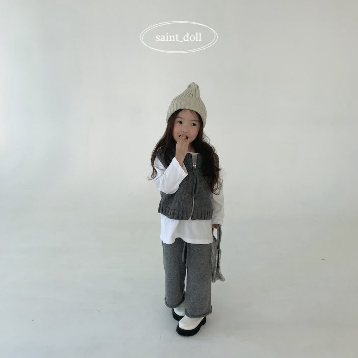 Saint Doll - Korean Children Fashion - #kidsstore - Knit Pants with Mom - 12