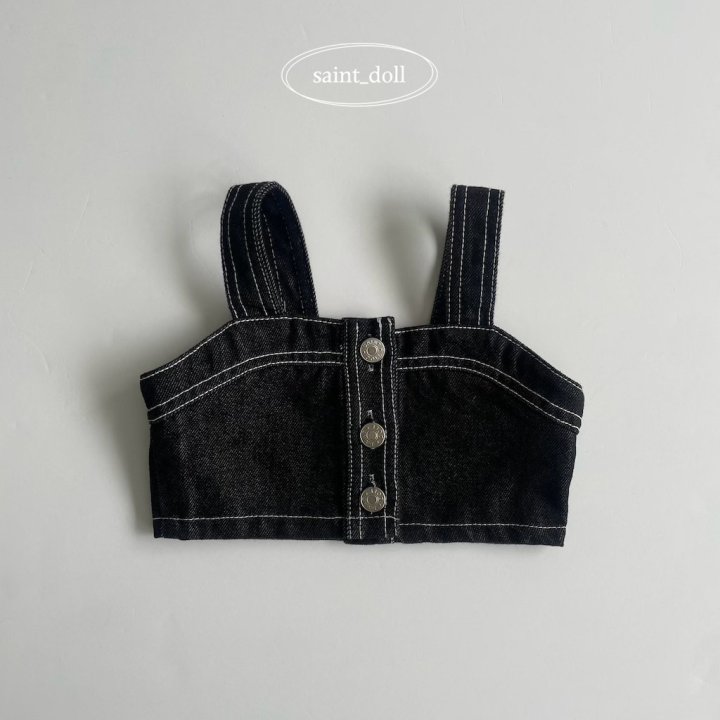 Saint Doll - Korean Children Fashion - #prettylittlegirls - Denim Bustier