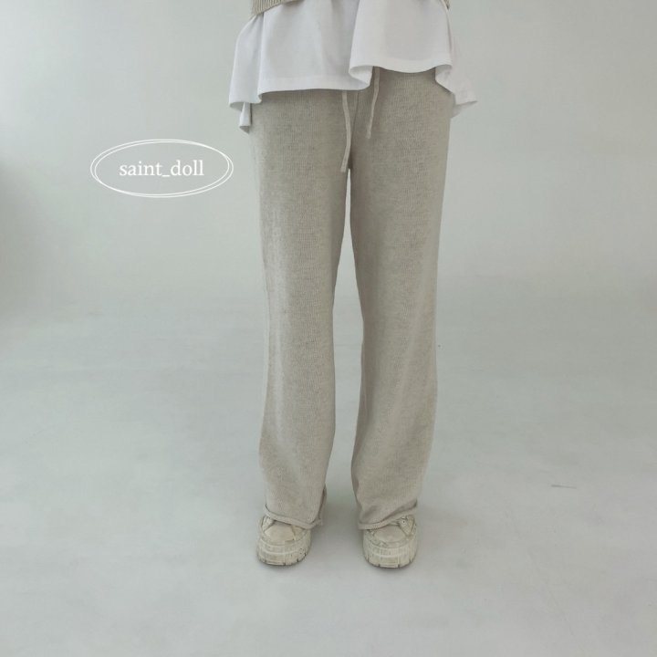 Saint Doll - Korean Children Fashion - #stylishchildhood - Knit Pants with Mom - 5