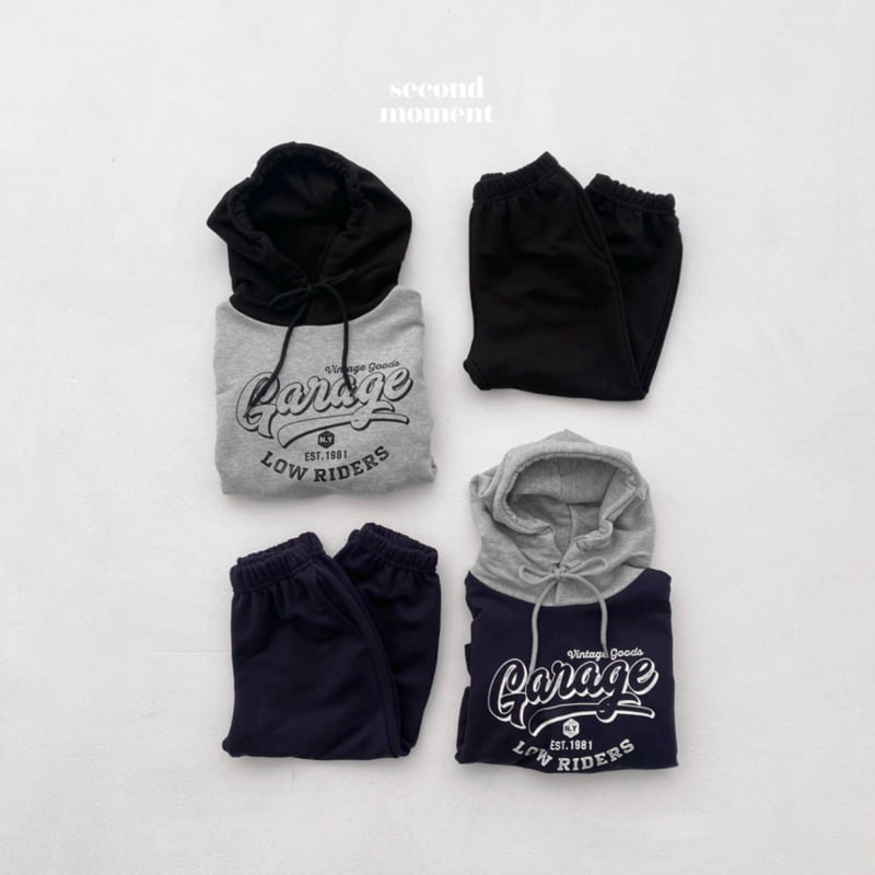 Second Moment - Korean Children Fashion - #designkidswear - Colored Hoodie Set - 3
